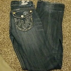 MEK jeans size 27 inseam 34